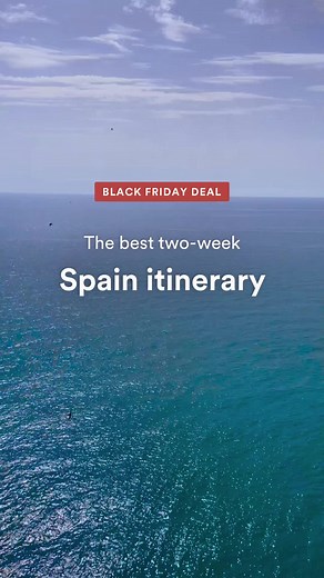 On our Grand Tour of Spain, you’ll savor the country like a local. Plus, save up to $600 on the tour—this week only—during Black Friday Early Access. #blackfriday #travel #traveltiktok #spain #spaingoals #spainitinerary #europeansummer