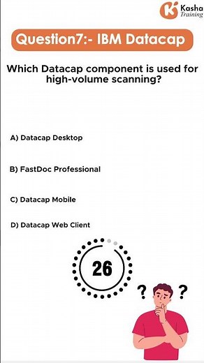 Which Datacap Component is Used for High-Volume Scanning? | IBM Datacap Certification Question