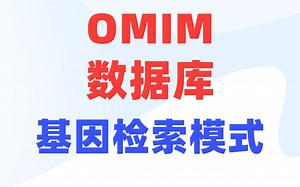 omim数据库使用介绍：数据库的使用