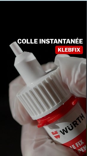 ⚡✨ Fixation rapide et efficace ! La colle instantanée Klebfix permet d’assembler métal, plastique et caoutchouc en quelques secondes. ✅ Application précise ✅ Embouts anti-obstruction ✅ Résistante aux conditions climatiques 📌 À retrouver ici 👉 https://fcld.ly/selection-pro-fevrier | Würth France