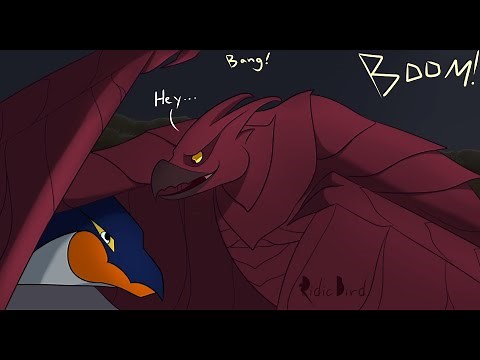 Godzilla | Rodan and Aptenodytes Firework Party! (Godzilla Comic Dub)