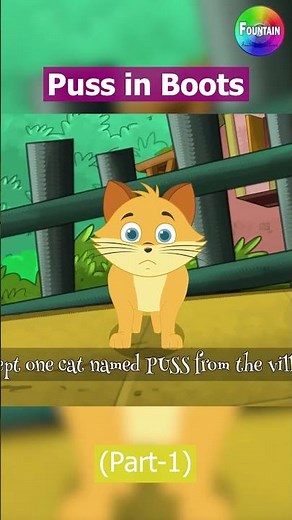 Pusa Sa Boots - Kwentong Pambata - Mga kwentong pambata tagalog na may aral - Pambatang kwento