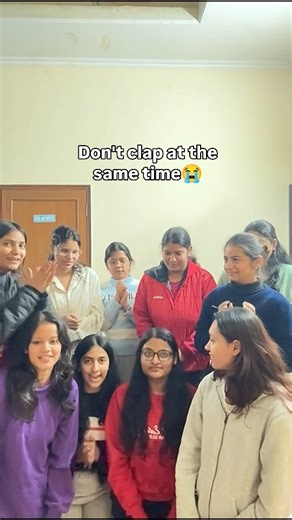 Yashvi Jain on Instagram: "Share it with your Friends and play this new year party!!! 🤭🤣 . . . . . . . { New year game, party game, game with friends, games, don't clap at the same time, fyp , foryou, explorer, fun, Friend, christmas games, house party game, kitty games, reel challenge, fun with friends, clap game, reels, new year party, family game.}"