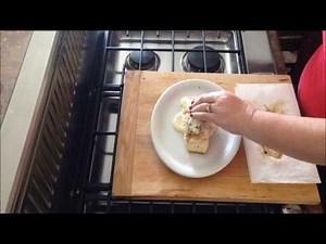 How to make Pan Seared Halibut with Preserved Lemon Sauce