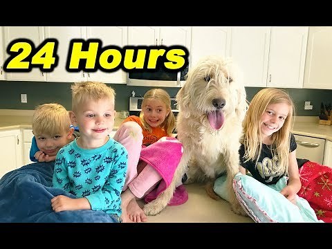 24 HOURS IN OUR KITCHEN OVERNIGHT!!!