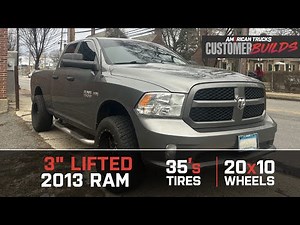3" Lifted RAM 1500 with Pro Comp Wheels & -18mm Offset | AmericanTrucks Customer Builds