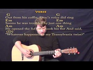 Monster Mash (Bobby Pickett) Strum Guitar Cover Lesson with Lyrics/Chords