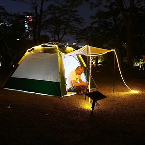 [Hot Item] 2700K Warm White Solar LED Rope Hanging Lights for Backyard Garden Porch Pool Wedding Party