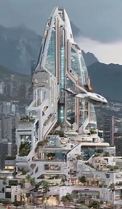 PPQ Tower | Prism Quantum BuildingRising like a shard of light against the neon skyline, the Prism