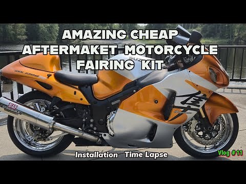 Hayabusa Fairing Kit Review & Installation | Complete Transformation with eBay Fairings