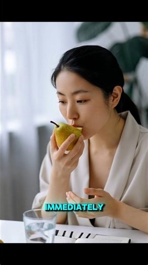 “What happens inside your body when you eat PEAR – step-by-step”#facts #pear