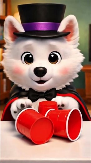 Magician dog #cartoon #dog #magic