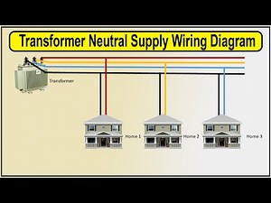How To Make Transformer Neutral Supply Wiring Diagram | wiring a transformer 3 phase