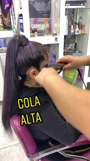Peinados de Cola Alta con Glitter en Aisha Salon Spa, San Juan de Lurigancho