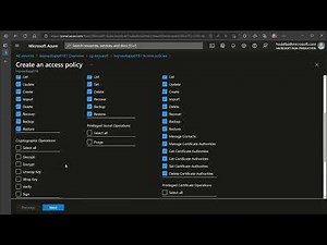 Azure Key vault demo