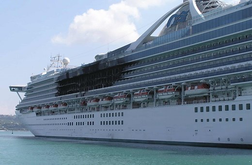 Star Princess Fire (2006) - Pictures, Cause, and Safety Improvements - Emma Cruises