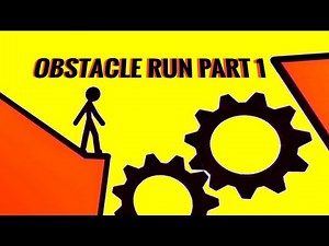 Stickman Obstacle Course of Death and fight ( Part 1) Pivot Animation | Hindernislauf des Todes