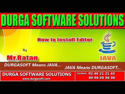 Corejava-Basics-How to Install Editor