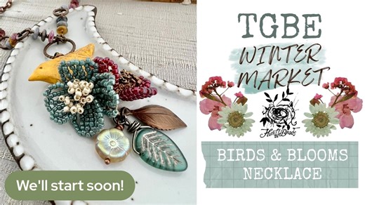 Learn how to create French beaded flowers to nestle under an artisan bird bead. This fun and easy wire project will have you creating a whole bouquet of seed bead flowers. Supplies to create French beaded flowers: 28 gauge craft wire 11/0 seed beads Bird beads: www.Humblebeads.com Complete supply list and gallery: https://www.humblebeads.com/blog/birds-amp-blooms | Humblebeads