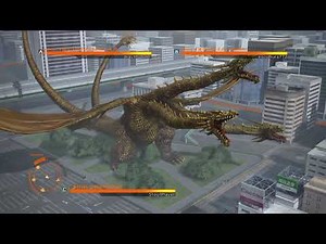 GODZILLA PS4 : King Ghidorah vs MechaGodzilla 75 vs Godzilla 1964