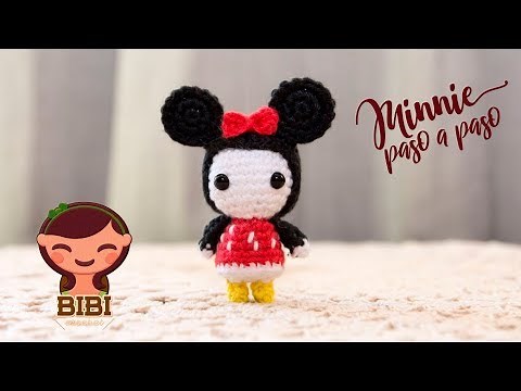 Amigurumi | como hacer a minnie mouse en crochet | Bibi Crochet