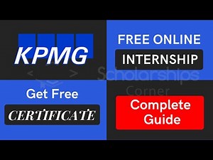 KPMG Online Internship with Free Certificate | KPMG Internship | Data Analytics Virtual Internship