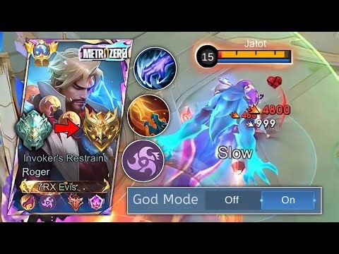WHEN GLOBAL ROGER ABUSE BROKEN CRITICAL BUILD IN NEW SEASON (99% WIN RATE) | MUST TRY | MLBB
