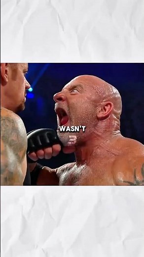 Goldberg Was the Most Unprofessional wrestlers?