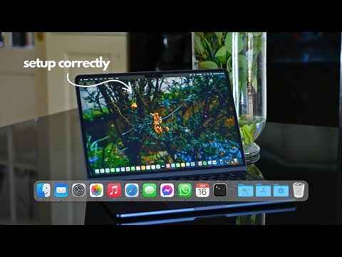 Setting up the M3 MacBook Air (Step By Step Guide)