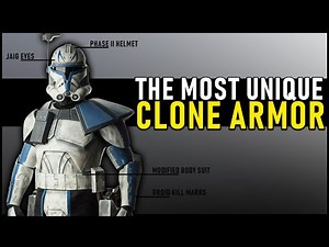 Why Rex had the MOST UNIQUE ARMOR of all Clones (...and the best?)