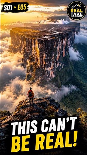 Earth's Oldest Wonder: Mount Roraima ⛰️ #adventuretravel #venezuela