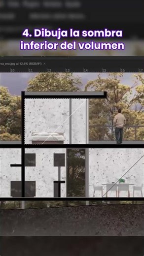 ¡Aprende a crear cortes profesionales con Photoshop arquitectónico!