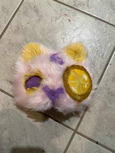 Pink Alien Lemon Therian Mask - Etsy UK