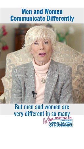 38K views · 489 reactions | From Lesson #5 in my #Marriage101 course: Understanding How Men and Women Communicate Differently. Watch the full clip on my YouTube channel. Take the full course and use code SPRING24 to save 20% at DrLaura.com/Marriage101 | Dr Laura | Facebook