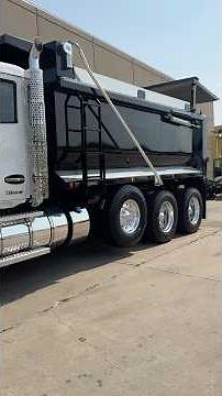 New Dump Truck Walk Through! Kenworth T880 Tri Axle w/ Roadforce Dump Bed (For Sale) 🚧 469-341-3540