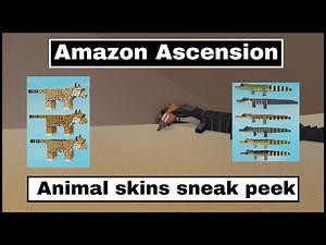 Amazon Ascension - New skins sneak peek - Amazon Rainforest survival game