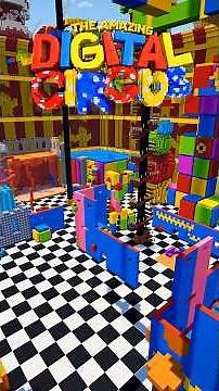The Amazing Digital Circus in Minecraft Now Has the BEDROOM HALLWAY! #tadc #theamazingdigitalcircus