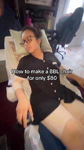 How to make a BBL chair🤣🤣🤣 #fyp #lipo360 #reels #mommymakeover #viral #bbl #trending #shorts #bblrecovery #bblchair #diy | Aolany morie