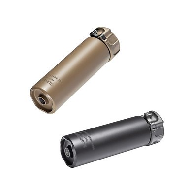 Surefire SOCOM Mini-2 5.56 Suppressor (Gen2) in Black and FDE