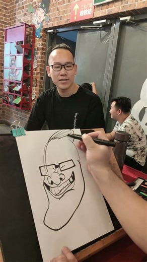 Watch This Funny Drawing Surprise! #drawingfunny #art