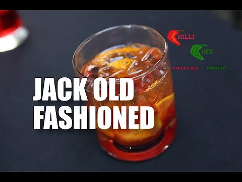 Jack Old Fashioned Jack Daniels cocktail recipe by Chilli Chef