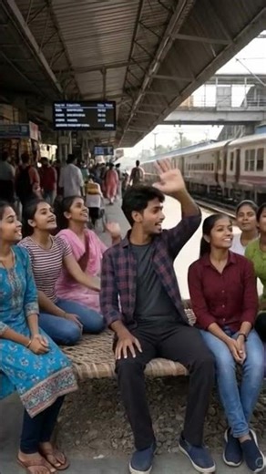 “Platform par baithi dosti, zindagi bhar saath rahegi ❤️”