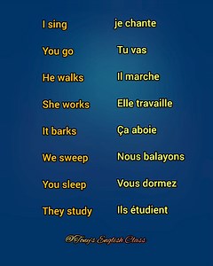 98K views · 987 reactions | Apprenez à conjuguer au présent simple en...