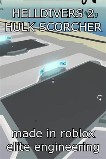 automaton hulk scorcher #eliteengineering #helldivers2 #roblox #fypシ゚viral