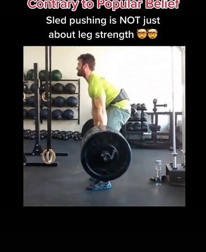 Maximizing Your Workout with Sled Push Training