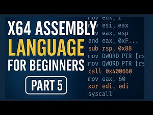 X64 Assembly Language For Beginners: 5. What are registers