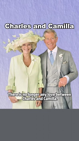 In fact, there is no emotion between Charles and Camilla.