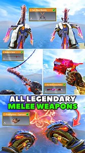 107K views · 2.2K reactions | Every Legendary Melee In CODM | Strange One Gaming | Facebook