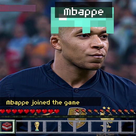 Minecraft World Cup 2022 Edit Featuring Mbappé