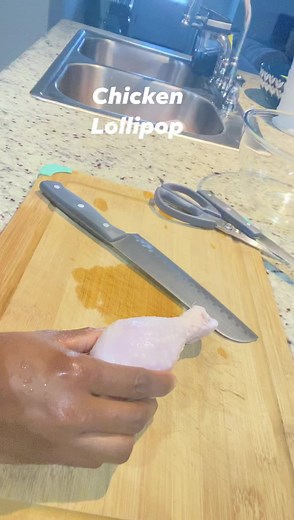 Chicken lollipop recipe, great for parties or game night. #chickenlollipop #foryou #viralreels | How We Rowes Cook